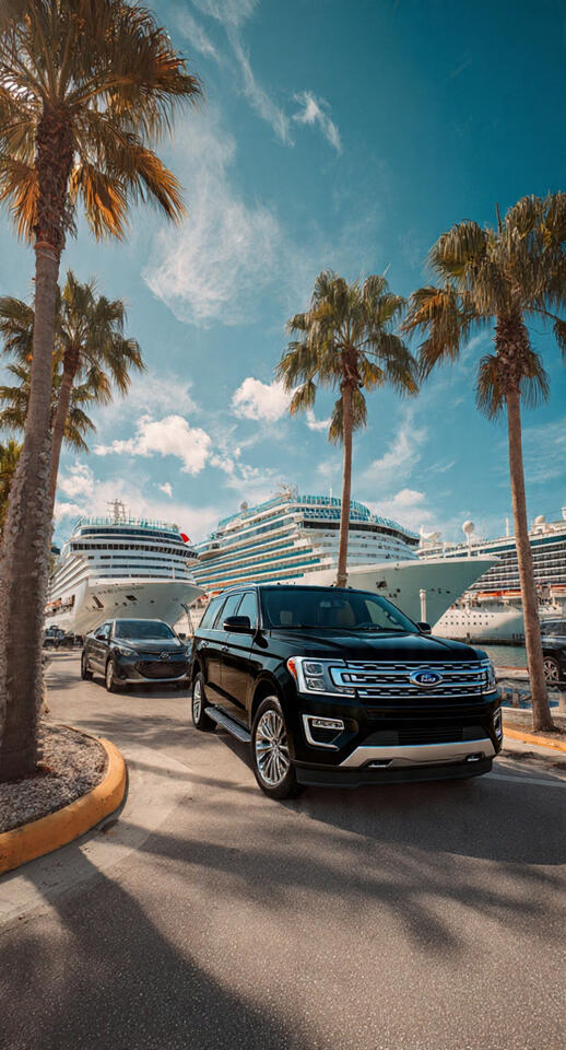 Royal Caribbean, Carnival, Disney Cruise Line. On-time arrival guaranteed for your ship departure.